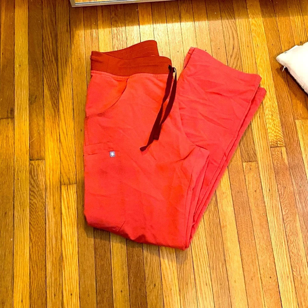 Fig scrubs set ORANGE(clay) - Picture 2 of 3